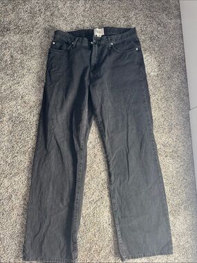 BDG Black Straight-Leg Men's Jeans